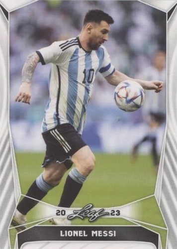 2023 Lionel Messi Bang! SP /200 Ice Refractor Soccer zx2 rc