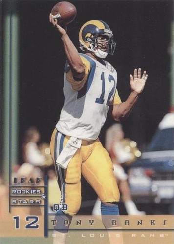 1998 Leaf Rookies & Stars Tony Banks #131
