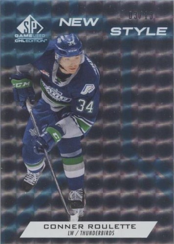 2021-22 Upper Deck SP Game Used CHL Edition - Conner Roulette #NS-CR