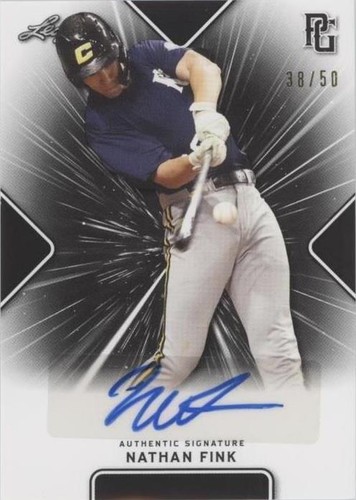 2021 Leaf Perfect Game National Showcase - Nathan Fink #BA-NF1