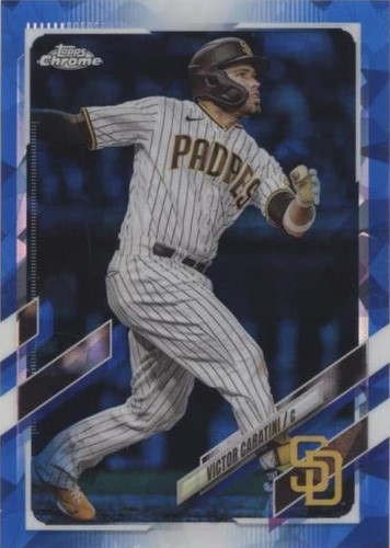 2021 Topps Chrome Update Series Sapphire Edition - Victor Caratini #US88
