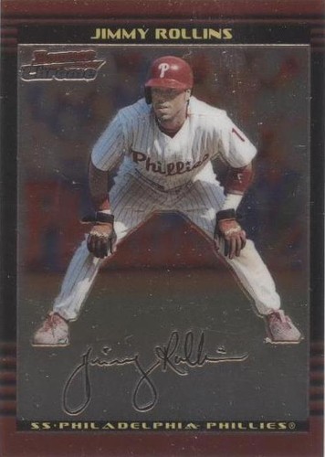 2002 Bowman Chrome - Jimmy Rollins #72