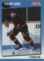 1991-92 Score Canadian - Randy Gregg #598