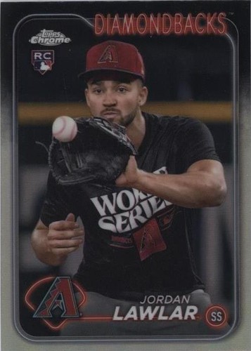 2024 Topps Chrome Update Series - Jordan Lawlar #USC51