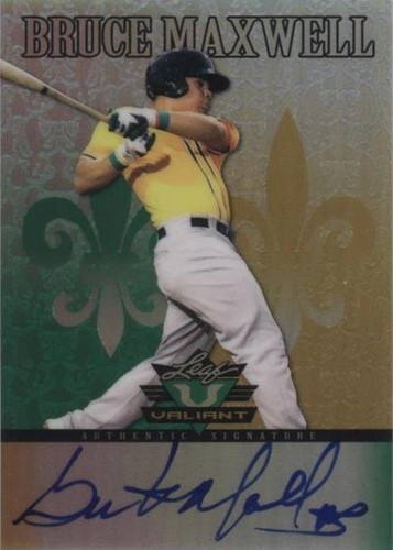 2012 Leaf Valiant - Bruce Maxwell #VA-BM1
