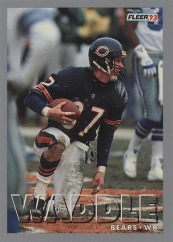1993 Fleer Tom Waddle #166