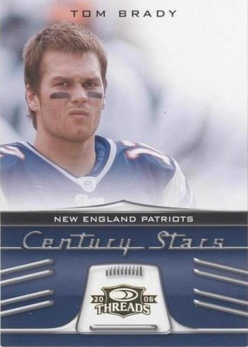 2006 Donruss Threads Tom Brady #CS-15