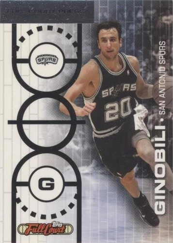 2006-07 Topps Full Court - Manu Ginobili #FCP12