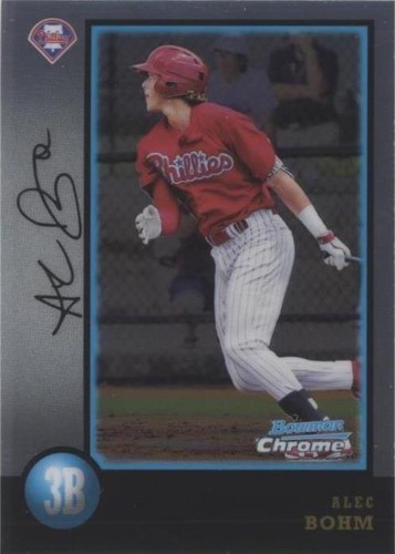 2018 Bowman Draft - Alec Bohm #98B-AB