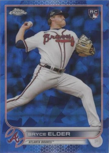 2022 Topps Chrome Update Series Sapphire Edition - Bryce Elder #US52