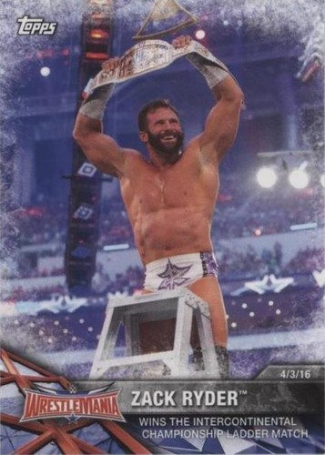 2017 Topps WWE Road to Wrestlemania - Zack Ryder #56