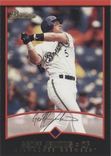 2001 Bowman - Geoff Jenkins #84