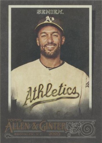 2020 Topps Allen & Ginter's X - Marcus Semien #63