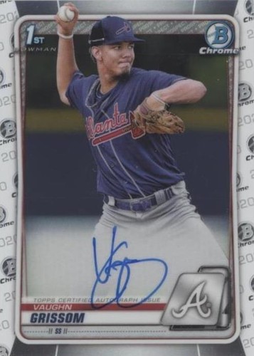 2020 Bowman Chrome - Vaughn Grissom #CPA-VG