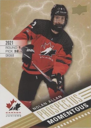 2021 Upper Deck Team Canada Juniors - Nolan Allan #PM-21