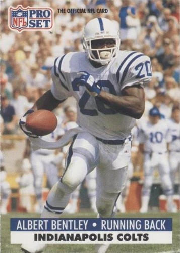 1991 Pro Set Albert Bentley #172