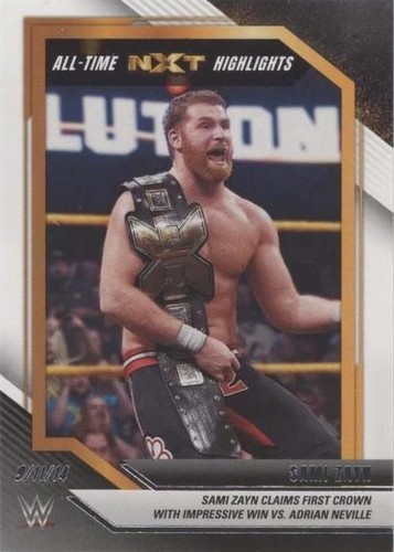 2022 Panini WWE NXT - Sami Zayn #7