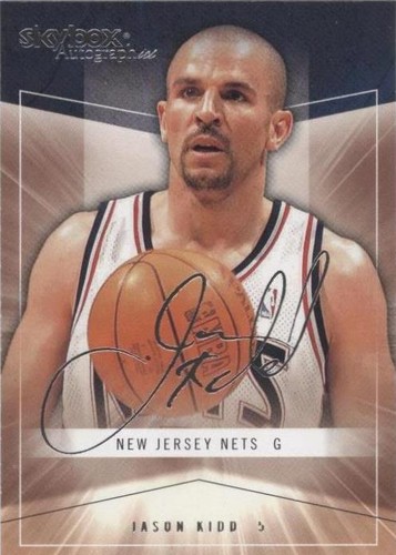 2004-05 Skybox Autographics - Jason Kidd #59