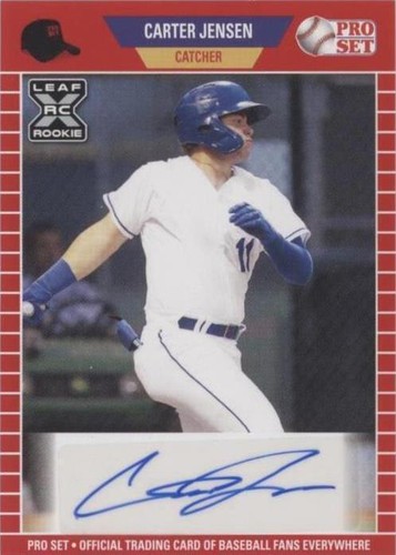 2021 Leaf Pro Set Baseball Blaster - Carter Jensen #PS-CJ1
