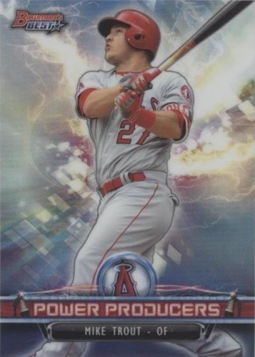 2018 Bowman's Best - Mike Trout #PP-MT
