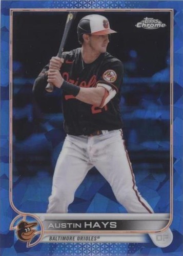 2022 Topps Chrome Sapphire Edition - Austin Hays #415