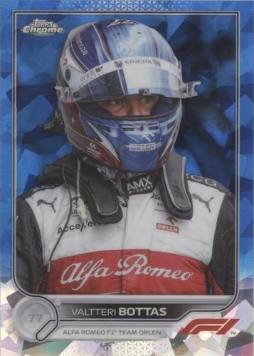 2022 Topps Chrome Sapphire Edition Formula 1 - Valtteri Bottas #60