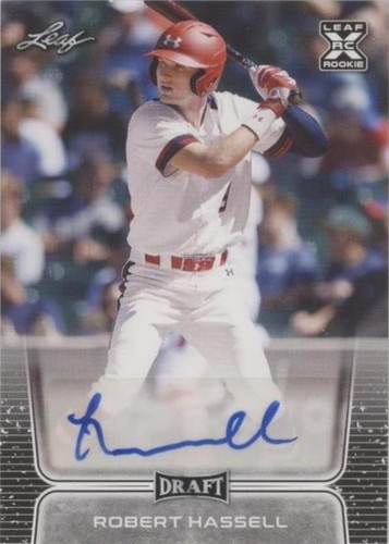 2020 Leaf Draft - Robert Hassell #BA-RH1