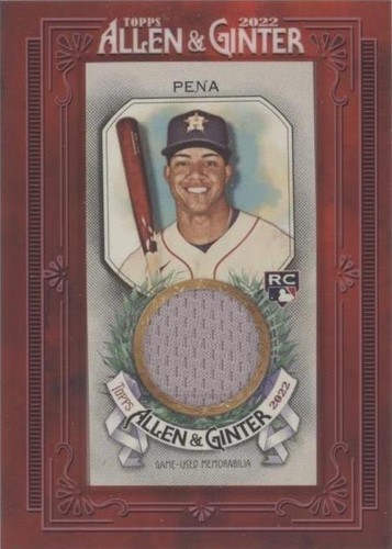 2022 Topps Allen & Ginter - Jeremy Pena #MFR-JP