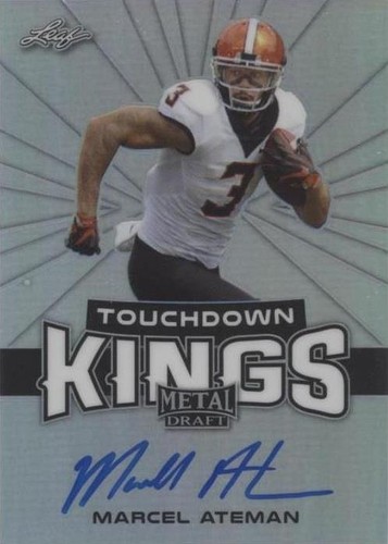 2018 Leaf Metal Draft Marcell Ateman #TK-MA2