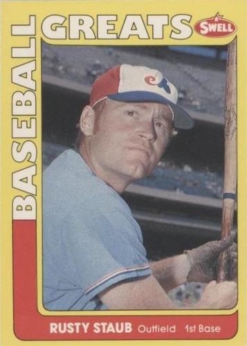 1991 Swell Baseball Greats - Rusty Staub #87