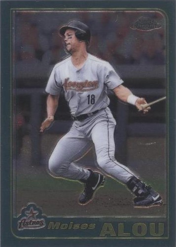 2001 Topps Chrome - Moises Alou #403