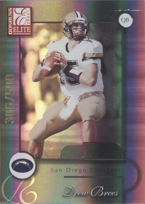 Donruss Elite Drew Brees #102 2001