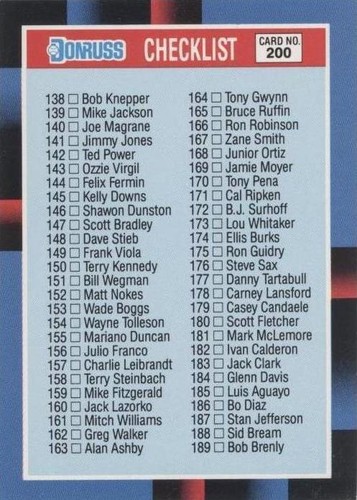 1988 Leaf Canadian - Gary Gaetti #200