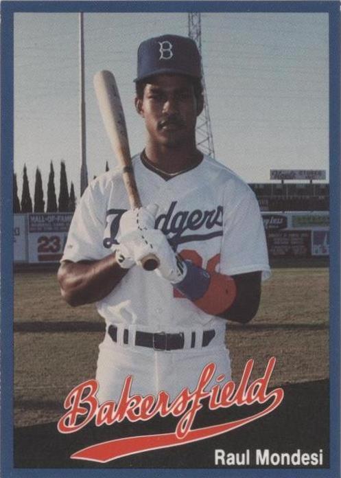 1991 Cal League Bakersfield Dodgers - Raúl Mondesi #1