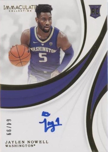 2019-20 Panini Immaculate Collection Collegiate - Jaylen Nowell #75