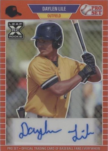 2021 Leaf Pro Set Metal - Daylen Lile #PA-DL1