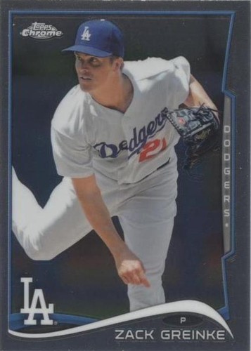 2014 Topps Chrome - Zack Greinke #162