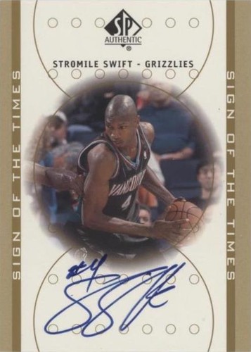 2000-01 SP Authentic - Stromile Swift #SS