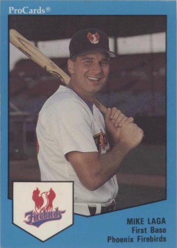 1989 ProCards Triple A - Mike Laga #1493