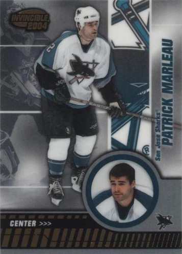 2003-04 Pacific Invincible - Patrick Marleau #83