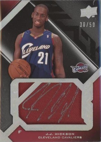 2008-09 UD Black - J.J. Hickson #SJR-JH