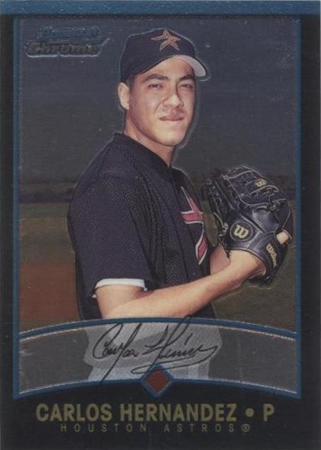 2001 Bowman Chrome - Carlos Hernandez #257