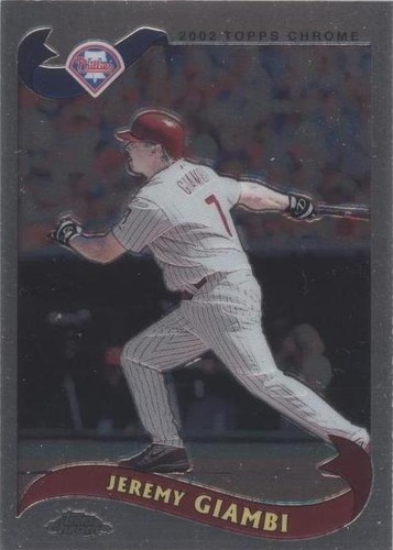 2002 Topps Chrome Traded & Rookies - Jeremy Giambi #T77