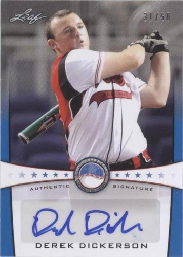 2013 Leaf Power Showcase - Derek Dickerson #PSA-DD2