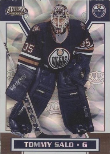 2002-03 Pacific Exclusive - Tommy Salo #71