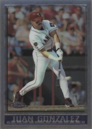1998 Topps Chrome - Juan González #30