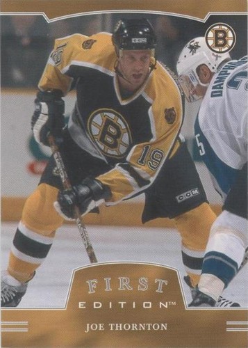 2002-03 In the Game Be A Player First Edition - Joe Thornton #159