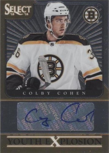 2013-14 Panini Select - Colby Cohen #YE-CO