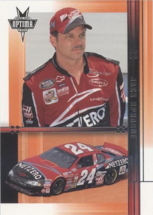 2002 Press Pass Optima - Jack Sprague #42
