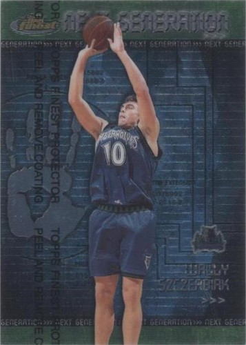 1999-00 Topps Finest - Wally Szczerbiak #NG8
